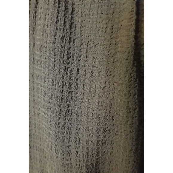 ASTR Tiered Midi Boho Flowy Summer Gauzy Dress M Puff Sleeve Midi Black      T51 - Picture 5 of 12